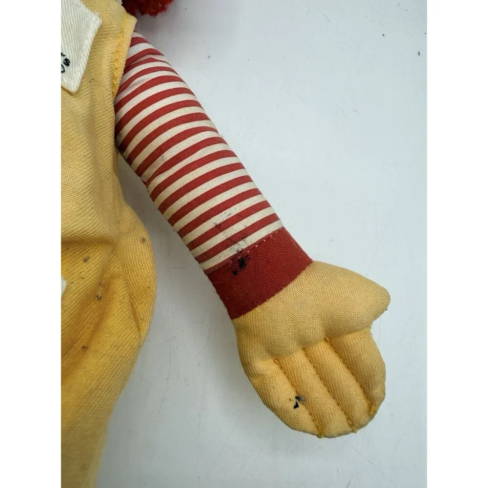 Vintage Ronald McDonald Plush Doll 1984 15